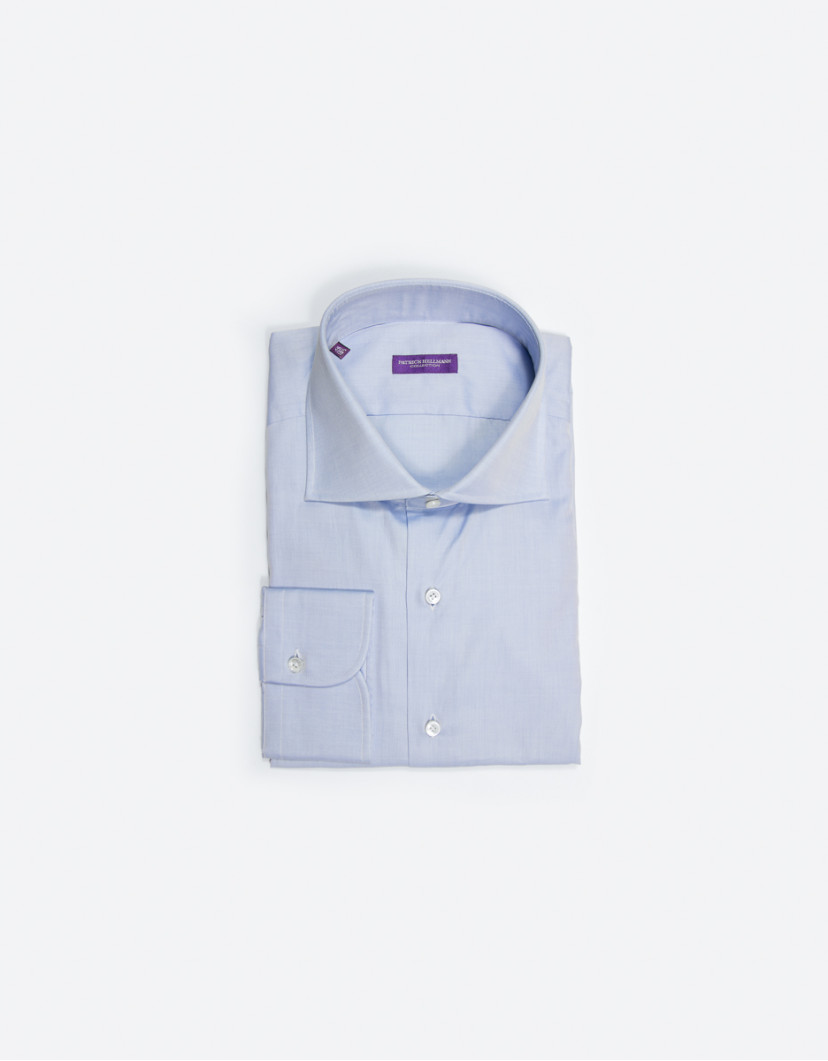 Patrick Hellmann Collection Light Blue Shirt 100% Cotton image